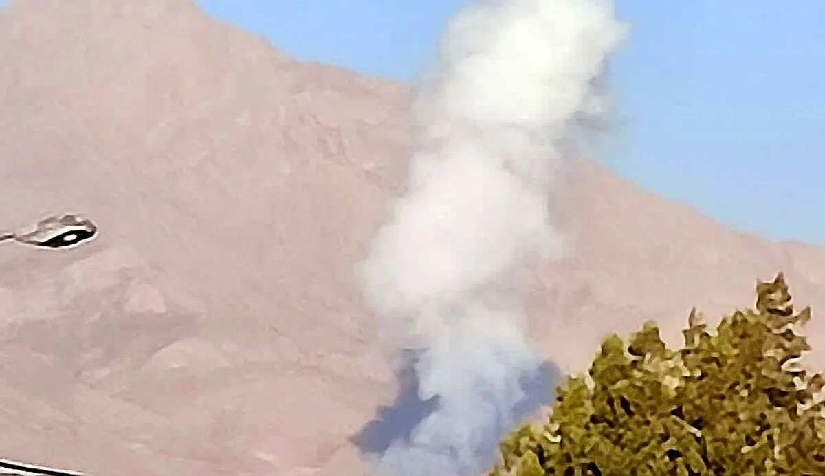 امحای کنترل شده مهمات عمل نکرده در حومه شهر دماوند