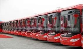 نقشه بی آر تی تهران