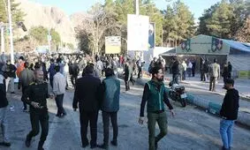  تصاویر جدید دیگر از لحظه انفجار دوم حمله تروریستی ۱۳ دی ماه کرمان