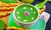 طرز تهیه سوپ خامه اسفناج