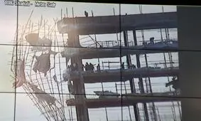 انسداد موقت خیابان شریعتی تهران به دلیل احتمال ریزش و سقوط داربست‌

