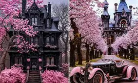 تا به حال ترکیب مشکی و صورتی را امتحان کرده اید؟/ تصاویر