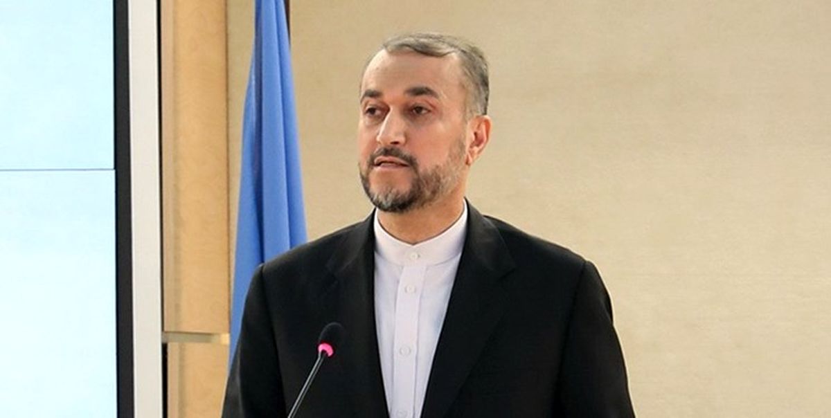 امیرعبداللهیان: ملت بزرگ ایران اشک تمساح را به خوبی میشناسد