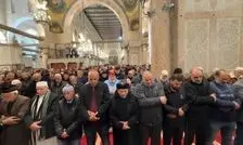 اقامه باشکوه نخستین نماز صبح جمعه در مسجد الاقصی پس از ۴۰ روز