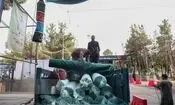 تصاویری از وضعیت تهران در آستانه مراسم تشییع