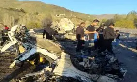 برخورد مرگبار کامیون با سرنشینان پژو در سنندج با 5 کشته