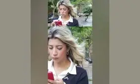 سرقت موبایل خبرنگار فاکس‌نیوز در آنتن زنده/ ویدئو