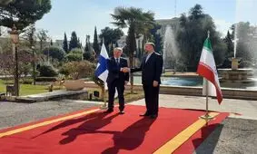 استقبال امیرعبداللهیان از وزیر خارجه فنلاند در تهران

