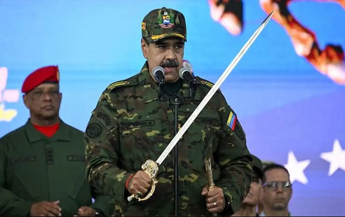 «مادورو» شمشیر به دست پیام داد!