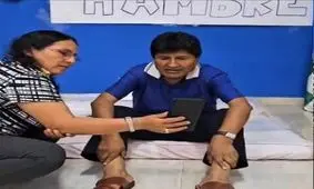 رئیس جمهور سابق بولیوی دست به اعتصاب غذا زد

