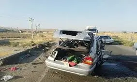 تصادف ۲ خودرو در تنگ درکش ورکش/ این حادثه ۹ مصدوم داشت
