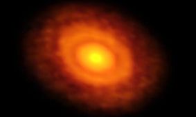 کشف غیر منتظره آب سنگین در یک قرص سیاره‌زا

