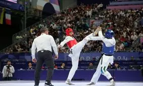 شاهکار مهران برخورداری در تکواندوی المپیک/ صعود به نیمه‌نهایی با شکست رنک یک جهان

