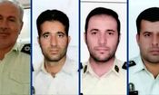 مرگ 4 افسر پلیس در سانحه هولناک رانندگی