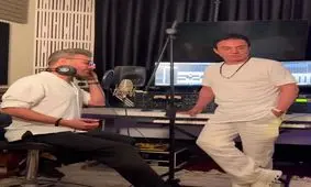 دونفره احساسی گرشا رضایی و عموپورنگ غم‌انگیز شد/ ویدئو