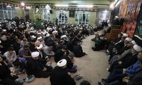 مراسم بزرگداشت رهبر شهید از سوی آیت‌الله سیستانی در قم برگزار شد