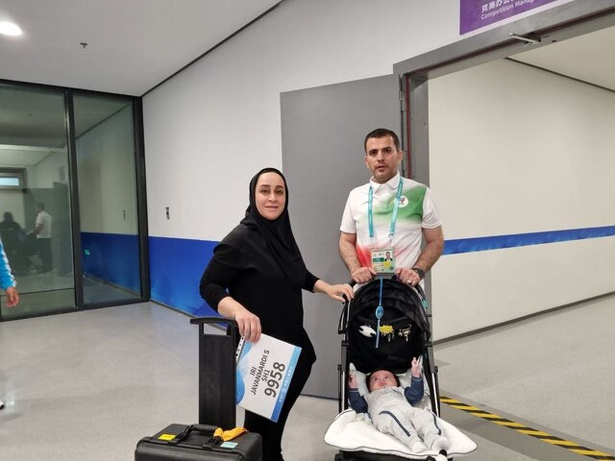 ساره جوانمردی با فرزندش به جام جهانی پاراتیراندازی کره میرود
