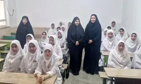 بازدید همسر استاندار خوزستان از دبیرستان جندی‌شاپور روستای بیت واوی با هدف حمایت از ادامه تحصیل دختران