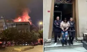  زنی وقتی دوست‌پسرش او را به خانه راه نداد ساختمان را آتش زد