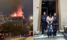  زنی وقتی دوست‌پسرش او را به خانه راه نداد ساختمان را آتش زد