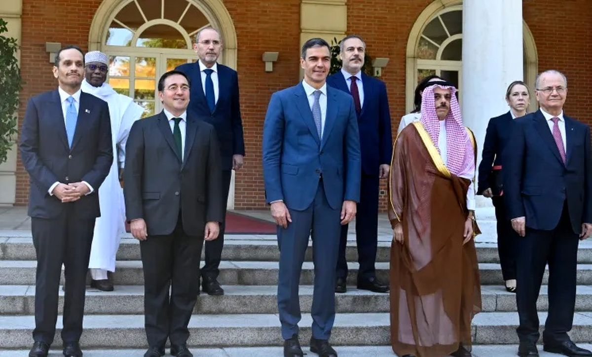 دیدار نخستوزیر اسپانیا با چند تن از مقامات ارشد خاورمیانه پس از به رسمیت شناختن کشور فلسطین