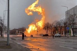 روسیه نمایندگی شرکت تسلا در کی‌یف را بمباران کرد/ ویدئو

