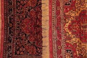 فرش دستبافت ایرانی در عمارت ثروتمند فوق مشهور