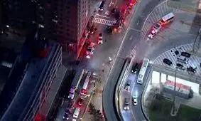 انفجار مهیب نیویورک را لرزاند/ ویدئو