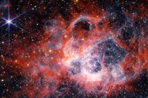 جیمز وب تصاویری خیره‌کننده از یک منطقه ستاره‌ساز در کهکشان مثلثی را ثبت کرد


