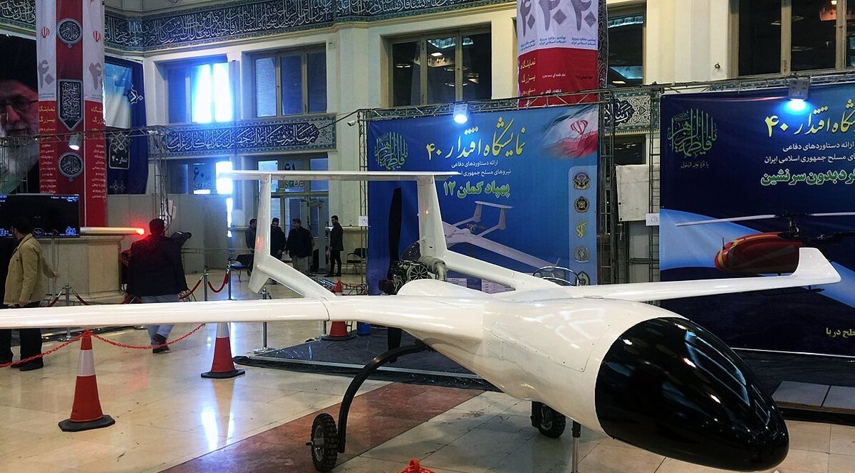 این پهپاد ایرانی برای جنگ الکترونیک به میدان آمده است