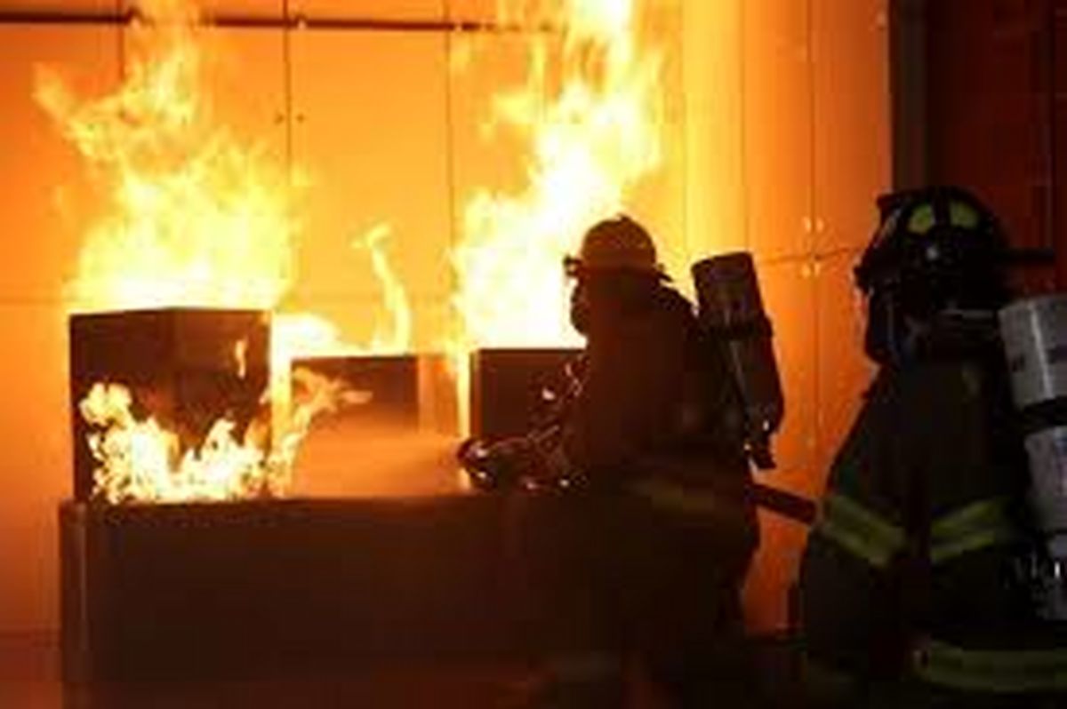 حریق یک رستوران در شهرک غرب تهران