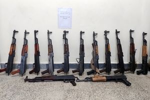 توقیف سلاح‌ های غیر مجاز در مهران