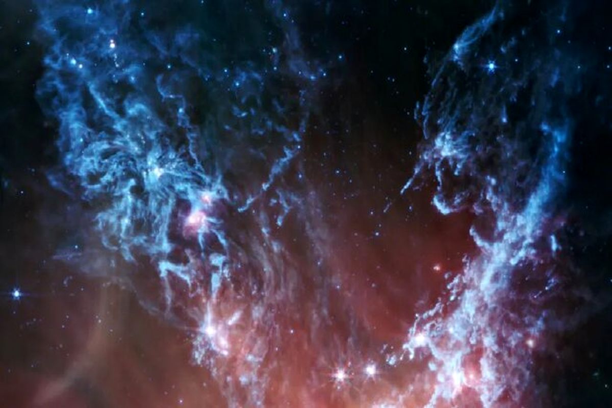 تصویر جدید «تلسکوپ فضایی جیمز وب» از یک همسایه کیهانی

