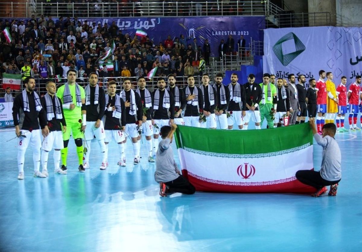 ایران نامزد بهترین تیم ملی فوتسال دنیا شد

