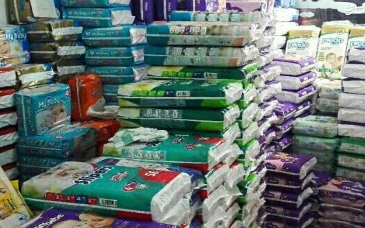افزایش ۳۳ درصدی قیمت پوشک بچه در ۲ ماه اخیر