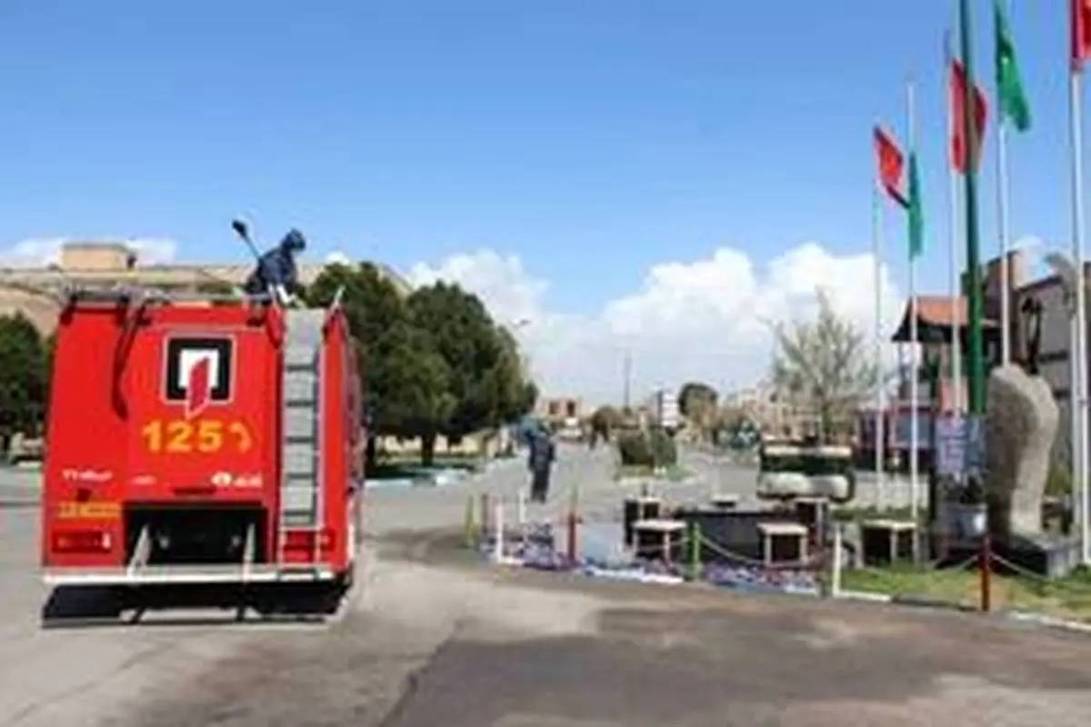 انفجار گاز در یک واحد مسکونی