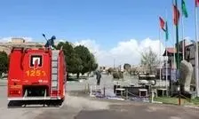 انفجار گاز در یک واحد مسکونی