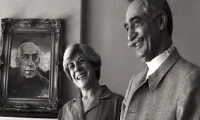 نامه نگاری پروانه فروهر و مصدق به مناسبت سال نو