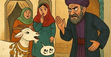 داستان دختر قاضی/ راز دختر قاضی که توسط یک بز افشا و باعث فرار پدرش شد