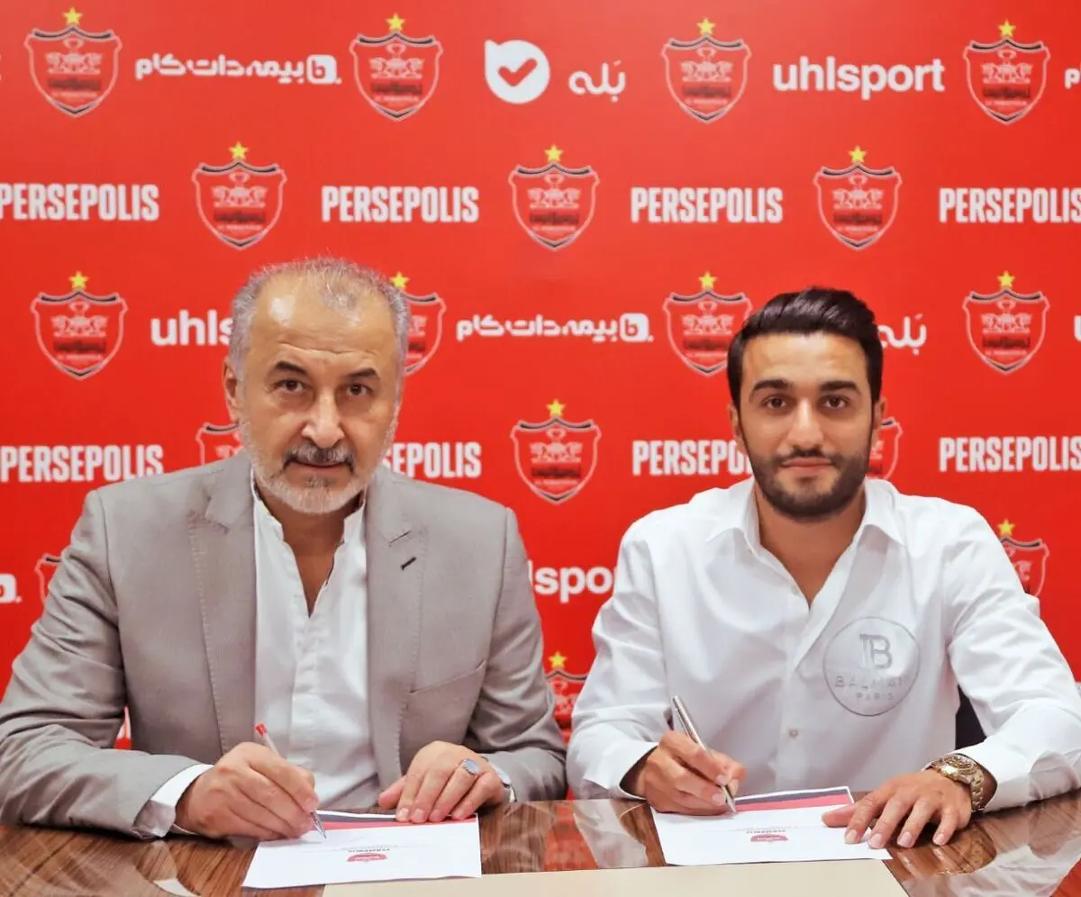 سیامک نعمتی تا ۳۰ سالگی در پرسپولیس

