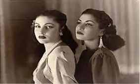 سفر در زمان؛ ژست «اشرف پهلوی» و «فوزیه» در سعدآباد؛ اواخر دهه 1310 