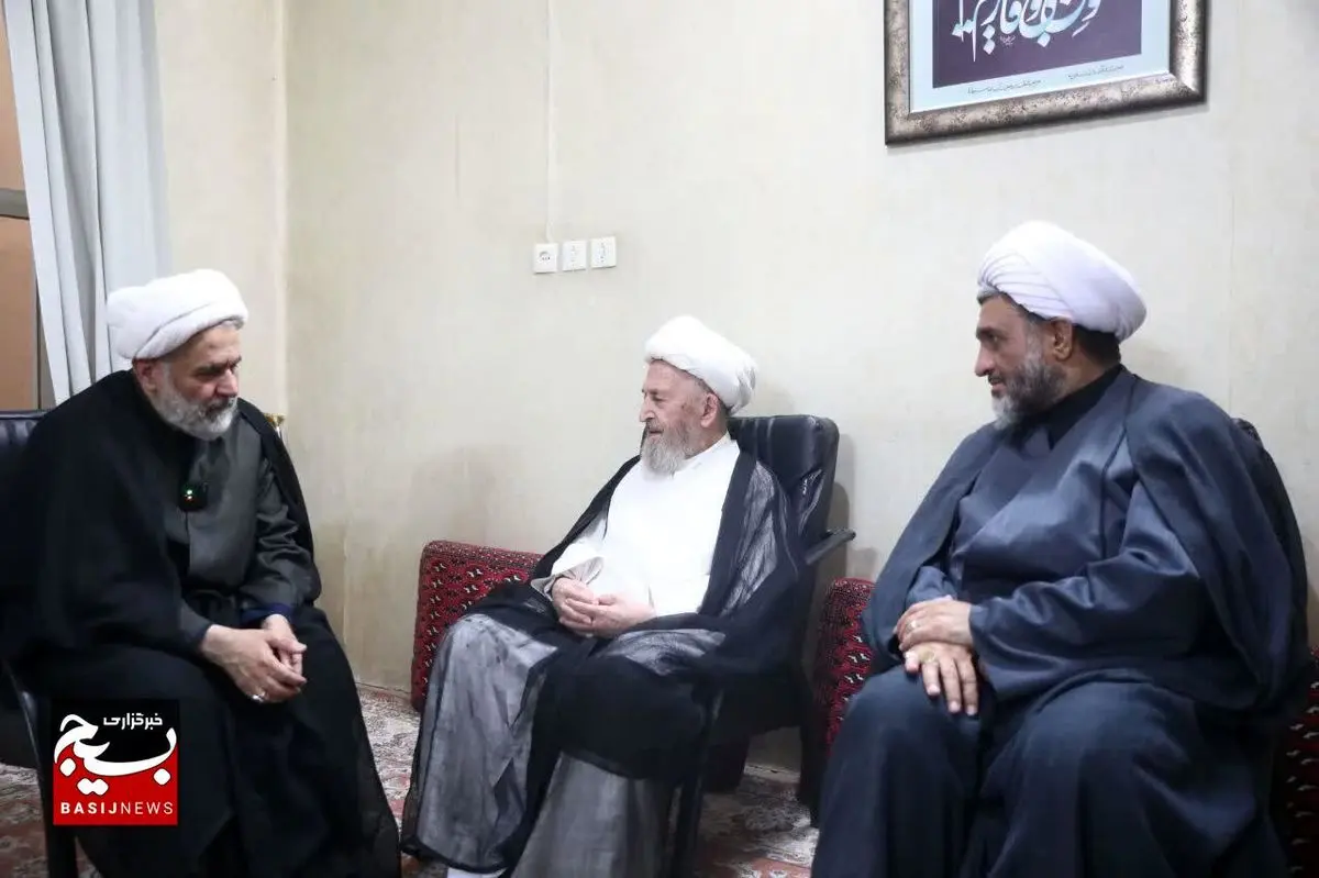 وقتی از «شجره طیبه» سخن گفته می‌شود/ گزارش سفر رئیس سازمان بسیج مستضعفین به قم و دیدار با مراجع و علما