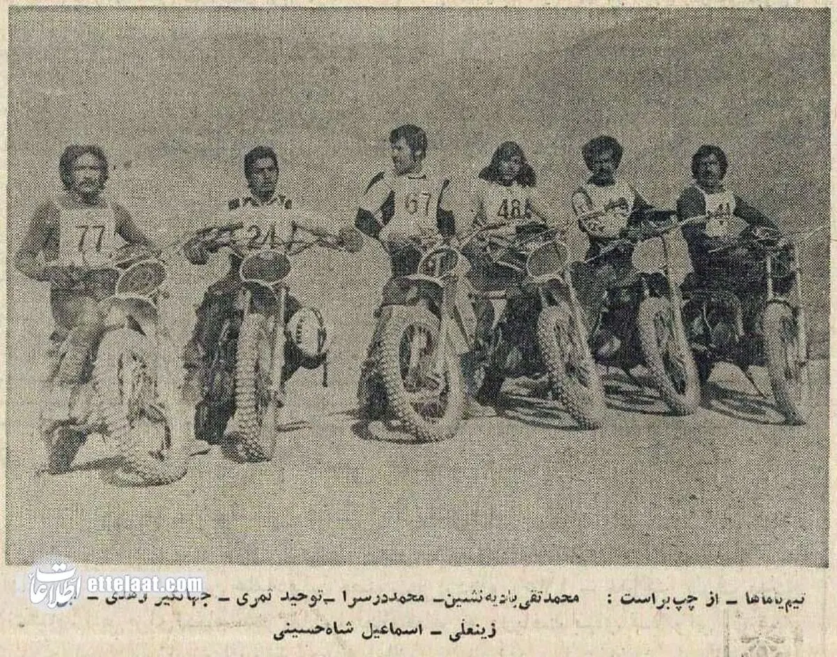 بهترین موتورسواران تهران!/عکس