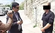 عکس لحظه بیرون کشیدن جسد از گودالی در باغ/ خالکوبی اسم محبوبه روی گردن قاتل شوهر این زن مشهدی
