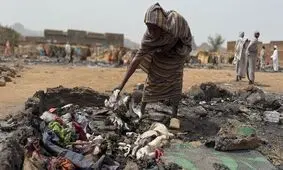 سوزاندن اجساد قربانیان در «فاشر» سودان برای پنهان کردن جنایت