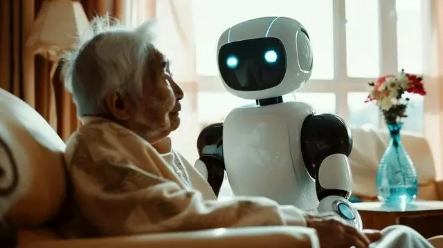 ربات‌ها، شمشیر دولبه مراقبت از سالمندان و بیماران