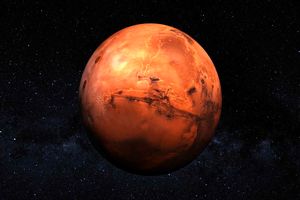  آسمان شب مریخ برای اولین بار سبز شد!/ عکس


