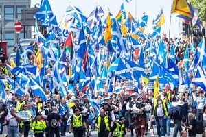 راهپیمایی اسکاتلندی‌ ها برای استقلال

