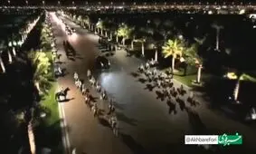 استقبال و ضیافت شام تجملاتی قطر برای ترامپ در‌ کاخ لوسیل/ ویدئو