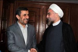 تندیس حسن روحانی و احمدی نژاد به قیمت ۱۶۰ هزار تومان!/ عکس